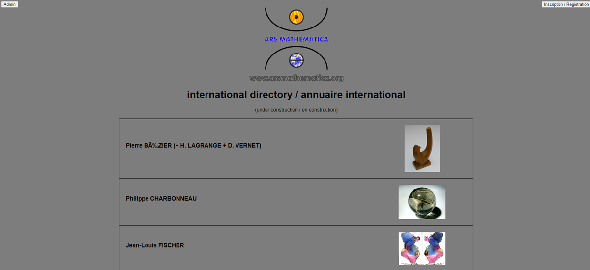 Illustration du site de l'association Ars Mathematica